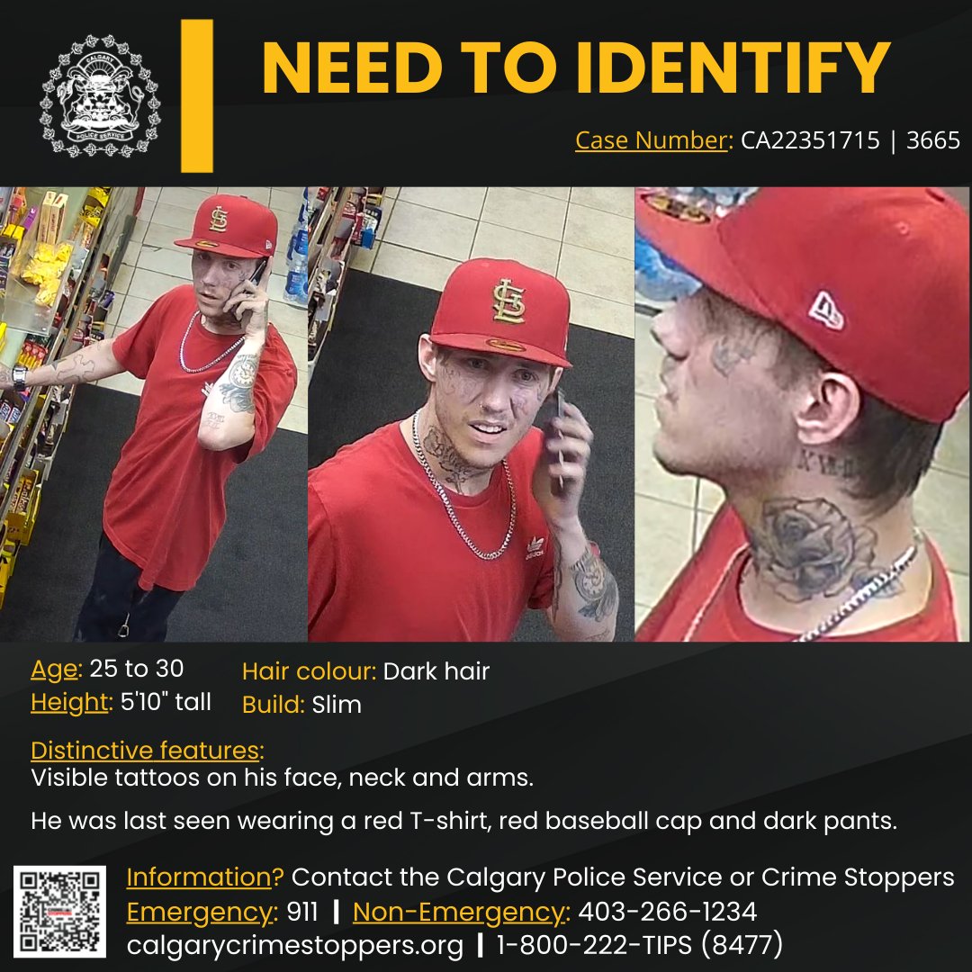 Detailed Calgary Police Seek Public’s Help In Identifying Bridlewood Arson Suspect Photo for Your Screen Detailed Calgary Police Seek Public’s Help In Identifying Bridlewood Arson Suspect Photo for Your Screen
