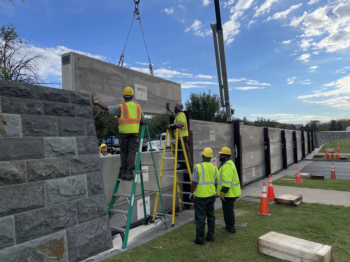 Tomorrow, Thursday (9/22) the National Park Service will close 17th Street between Constitution Ave &amp; Independence Ave from 4:00 am until approximately 4:00 pm to perform a required annual test installation of the 17th Street levee. #WashingtonDC