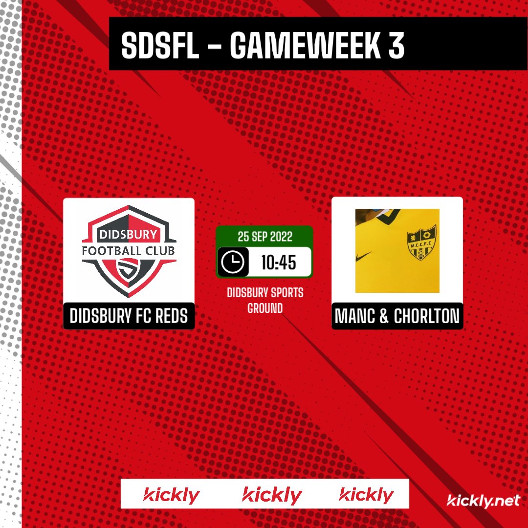 After a well battled 2-2 draw at the weekend, this Sunday brings another rival from last season in the shape of Manchester and Chorlton FC 🔴⚫️