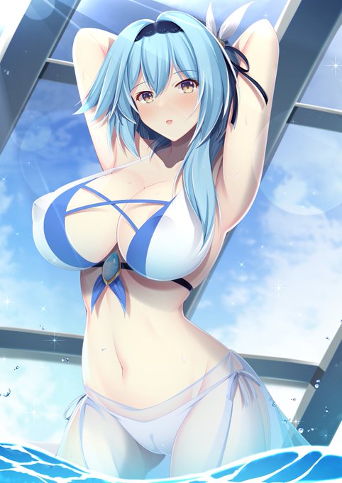 #夏が終わりそうだし今年描いた水着絵を貼ろう
夏コミとskebから 