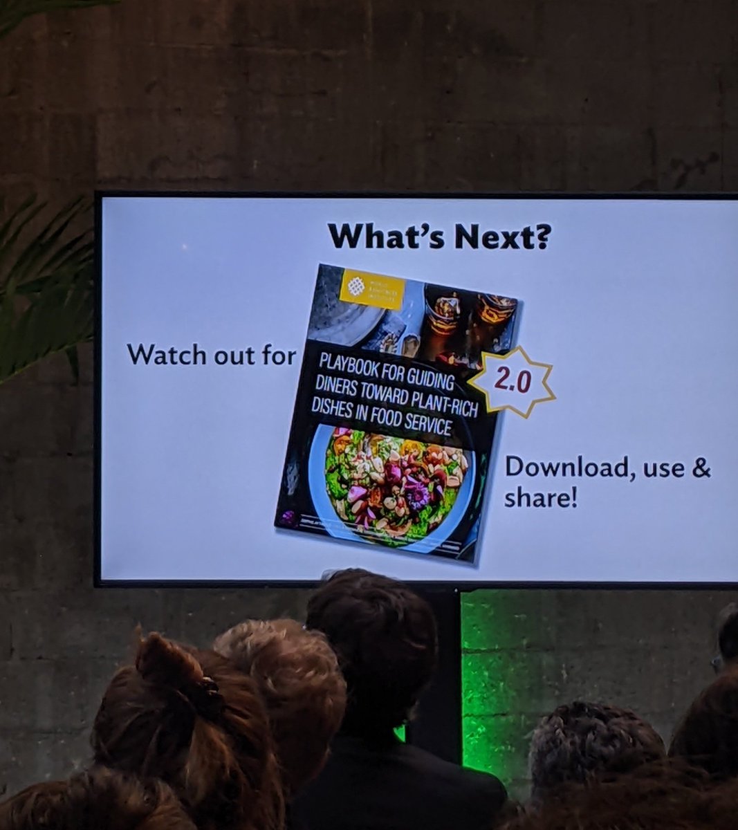 Grateful for seeing my work for @WRIFood being presented by @sophieattwoodw1 at the organisation's event during #ClimateWeekNYC it's been truly amazing! Our update of the Behavioural Change Playbook will soon be published #shiftingdiets #plantbased

#ClimateWeek @WorldResources
