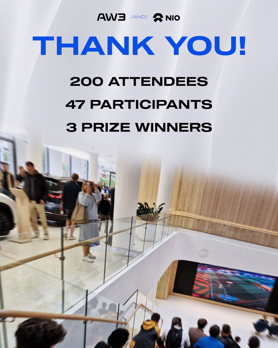 AW3ESPORTS's tweet photo. The event at #NioNorge this weekend was a blast!!! It was really fun meeting and playing with everyone.
Congrats to @SbergRL and @LeNgocZzRL1 for beating the 1v1 challenge and to @Real_Smen for winning the NIO Backpack!
See you at the next event 😉 https://t.co/BU25GTDNuh