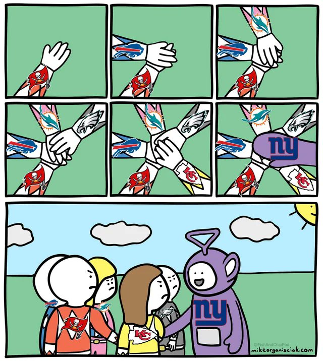 NFLMemes's tweet image. 2-0 teams, assemble!