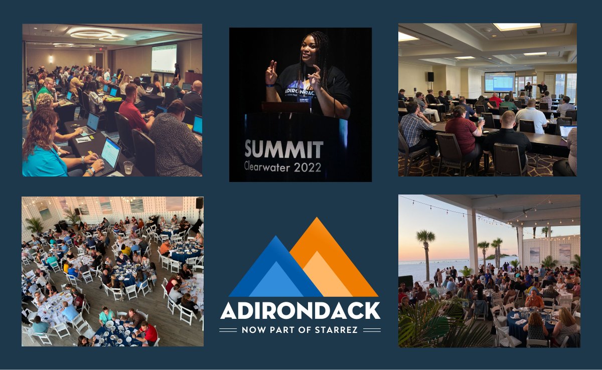 ADKsolutions's tweet image. It's been an exciting day at Adirondack Summit! A highlight from today was Marty Kofsky's take on empowering users to make an impact by tracking live data during move-in, “Because we tracked it, we can report on it. Because we can report on it, we can act on it!”  #ASISummit22