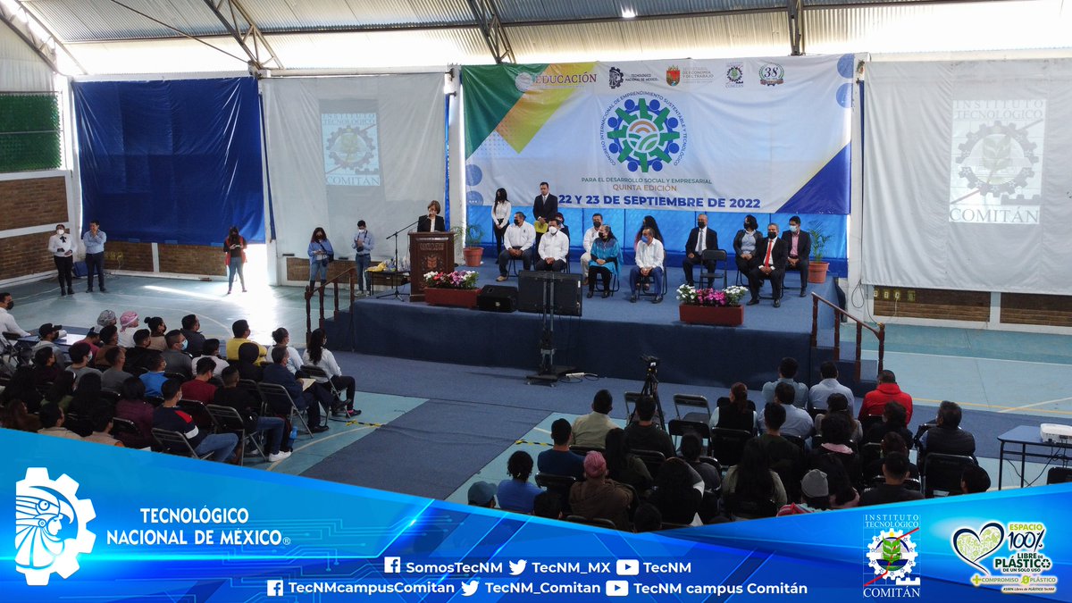 TecNMComitan's tweet photo. En el marco de su XXXVIII Aniversario el #TecNM campus Comitán realiza la 5ta. Ed. del Congreso Internacional de Emprendimiento Sustentable y Tecnológico para el Desarrollo Social y Empresarial. Nota👉https://t.co/qQzD1LGa0j
#ComunidadTecNM #JaguaresTec
Todas y #TodosSomosTecNM https://t.co/DXbR67iTux