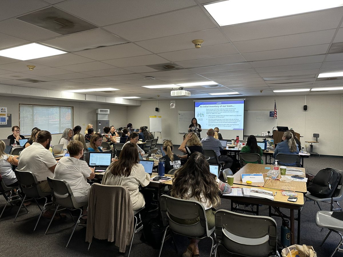 Got MTSS? The <a href="/SanDiegoCOE/">San Diego County Office of Education</a> MTSS team met with district teams today to begin a 5-session journey on building equitable systems through MTSS. <a href="/GRParadeza/">Gail Paradeza</a>