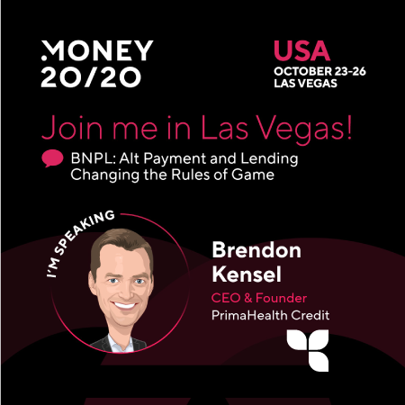 brendonkensel's tweet photo. I look forward to speaking about #BNPL at @money2020 on October 24th. Join me, Kristina Elkhazin, Paige Fitzgerald, and @ohadsamet for a great discussion! #fintech #buynowpaylater #patientfinance #healthcarepayments #primahealthcredit https://t.co/WO9XjEaj6B