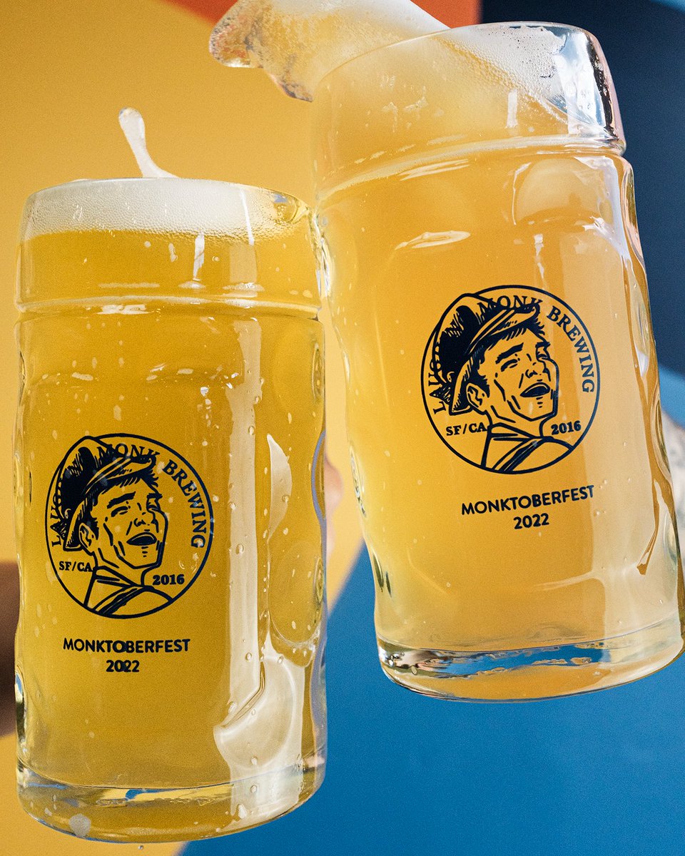 🍻MONKTOBERFEST PRE-SALE 🍻
Head on over to laughingmonkshop.com and reserve your commemorative stein and wristband for our celebration on October 1st!