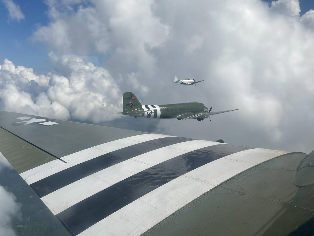 Wing View Wednesday #warbirds #AvGeek #C47 #WW2
