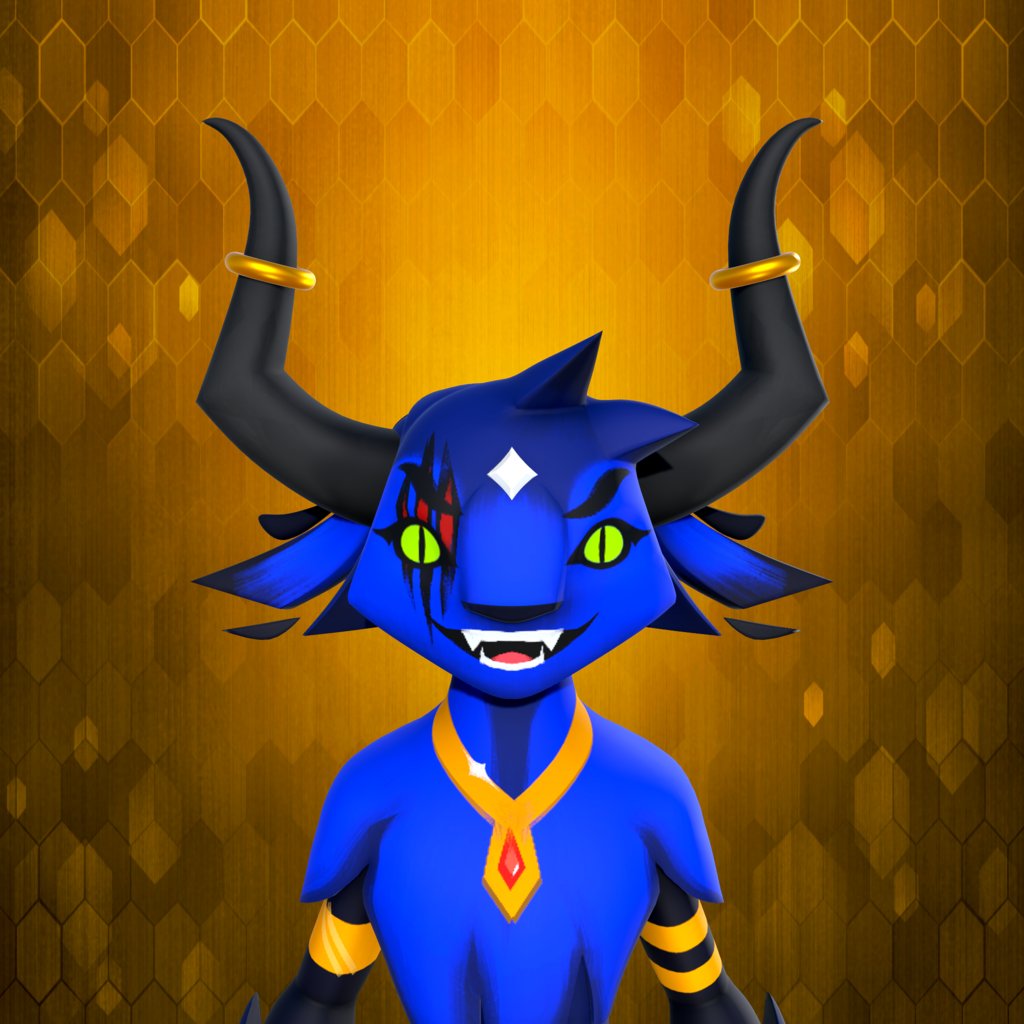 BlueLizard29's tweet photo. @CinderNFT  Here is My imp i am going to talk about for the Imp Story contest. I will be writing his story in the comment section. #Imp #NFT #NFTCommunity https://t.co/mSACFPcTtn