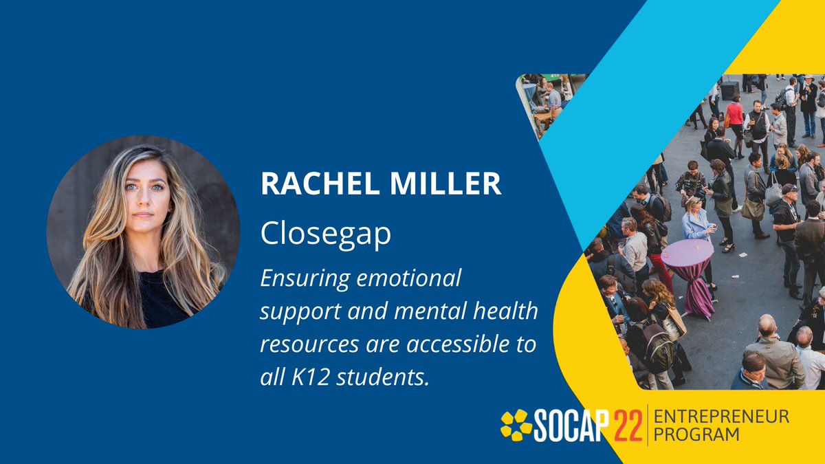 I’ve been selected as a #SOCAP22 Entrepreneur! Come see my pitch session on the Main Stage Thursday, Oct. 20. Register today for the event, held at Yerba Buena Center for the Arts in San Francisco, Oct. 17-20! bit.ly/3zZIAMo <a href="/SOCAPmarkets/">SOCAP Global</a>