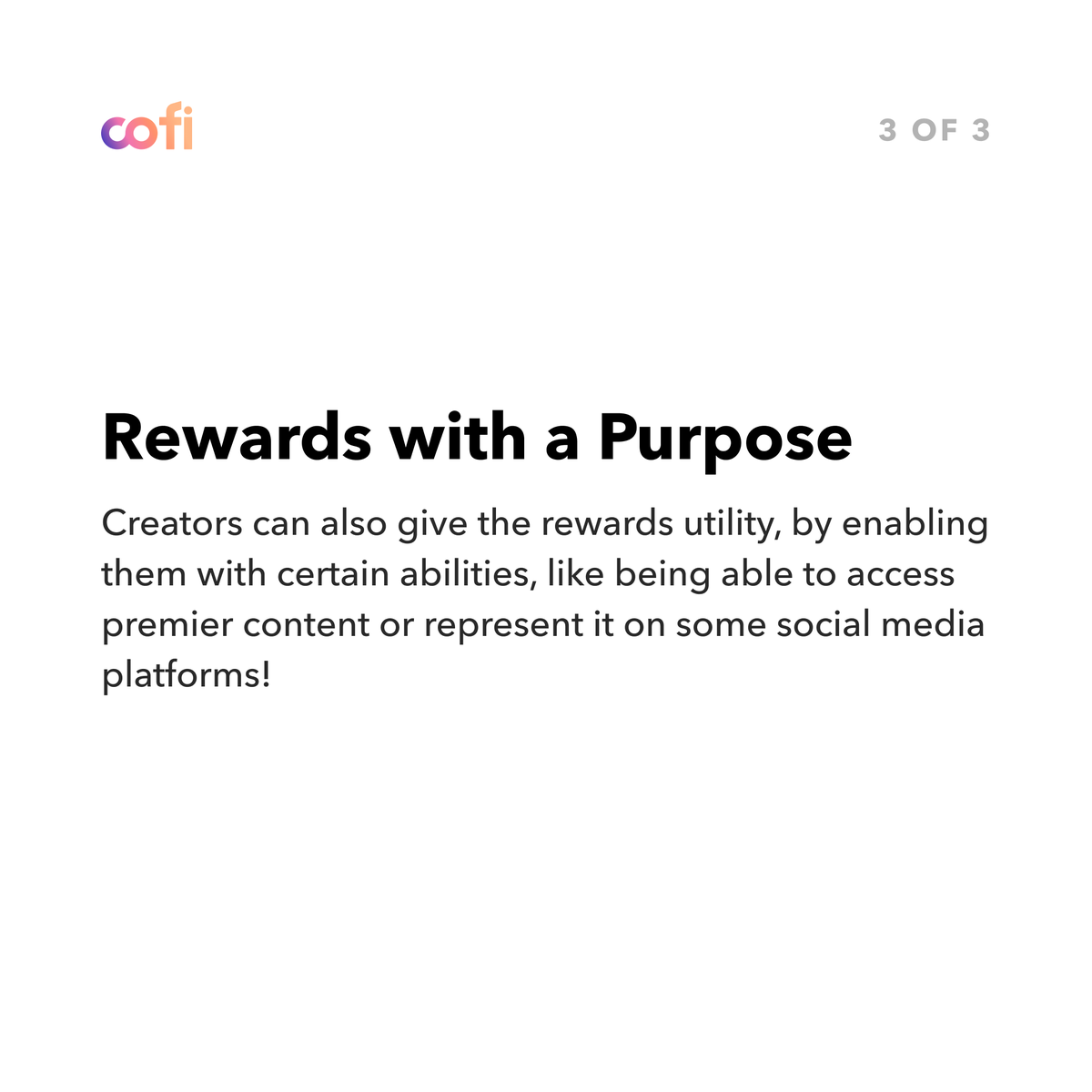 Cofi.App (@cofiapp) on Twitter photo Check out cofi.app to reserve your handle. Come in for all the cool features, and stay for the network!
#UtilityNFT #NFT #Rewards #Web3 #community Check out cofi.app to reserve your handle. Come in for all the cool features, and stay for the network!
#UtilityNFT #NFT #Rewards #Web3 #community