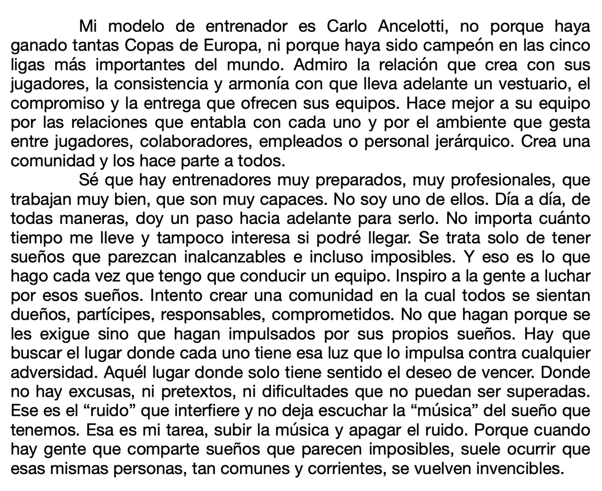 AdrianAdrover's tweet photo. @MrAncelotti, un profesional que inspira. https://t.co/l06g4eioJM