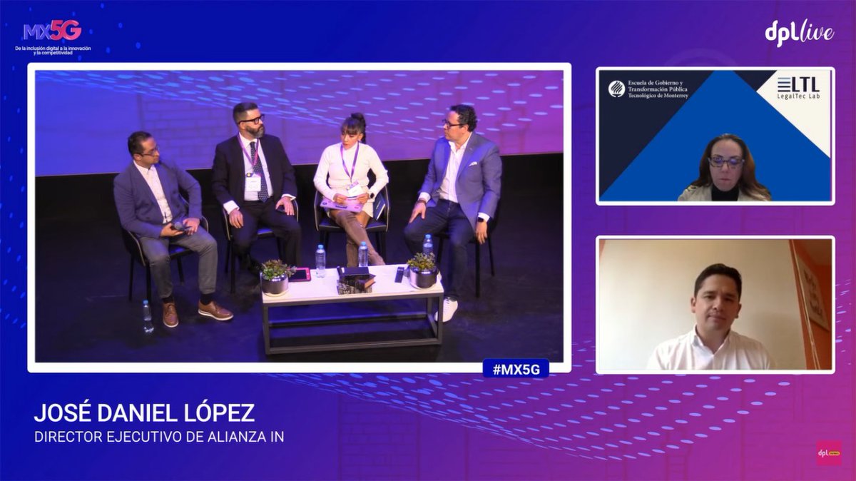 alianzainco's tweet photo. #AEstaHora | Nuestro director @lopezjosedaniel comparte en #MX5G las buenas prácticas y el caso de éxito de Alianza In como oportunidad de aprendizaje para el ecosistema digital mexicano. 💡🖥️ https://t.co/j8k5PPTn9C