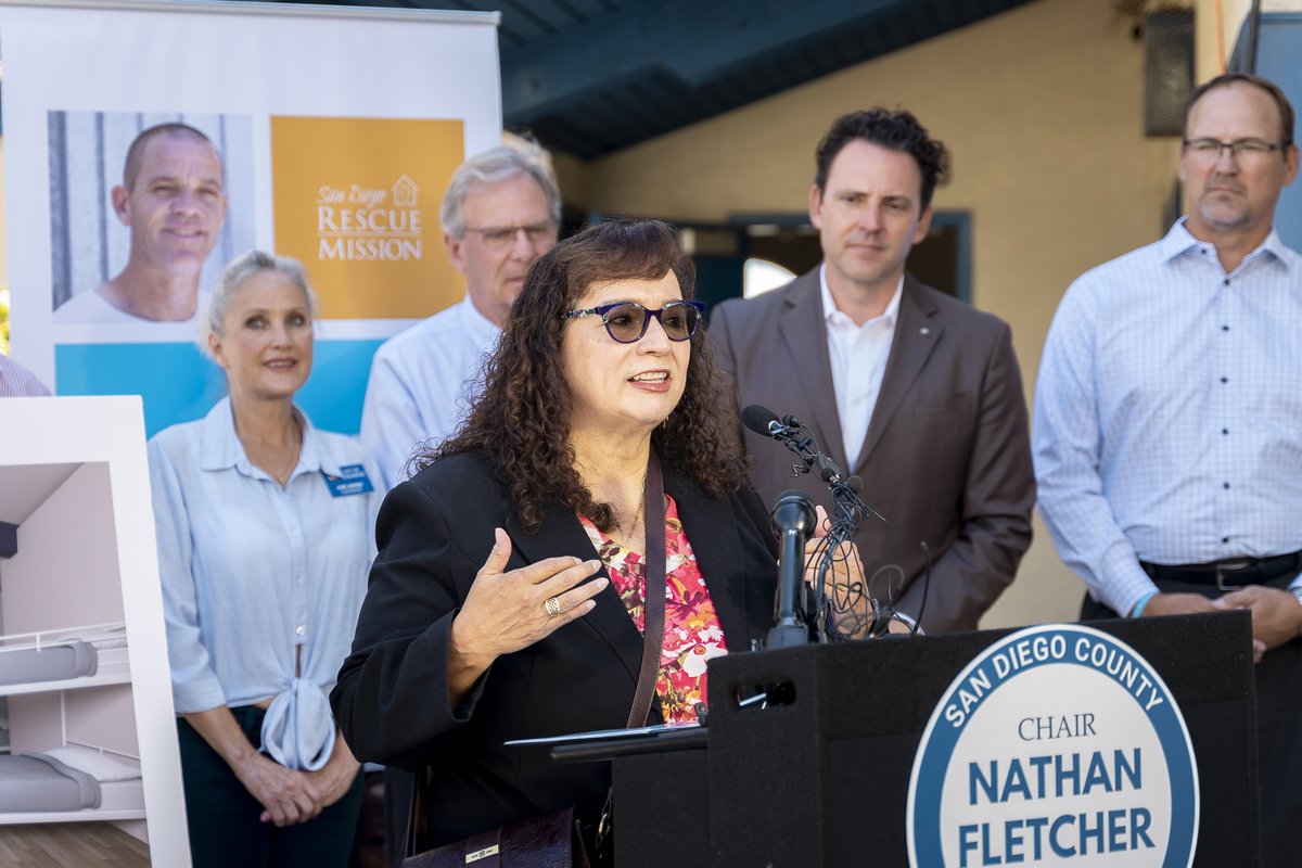CityofOceanside's tweet photo. Oceanside was visited by San Diego County @SupFletcher and Supervisor @jim_desmond today, who awarded the City $3.3M to help with renovation costs at the future Oceanside Navigation Center for homeless individuals and families. Learn more: https://t.co/03usTl1pvb

#Oceanside https://t.co/oSq3Rlfxlm