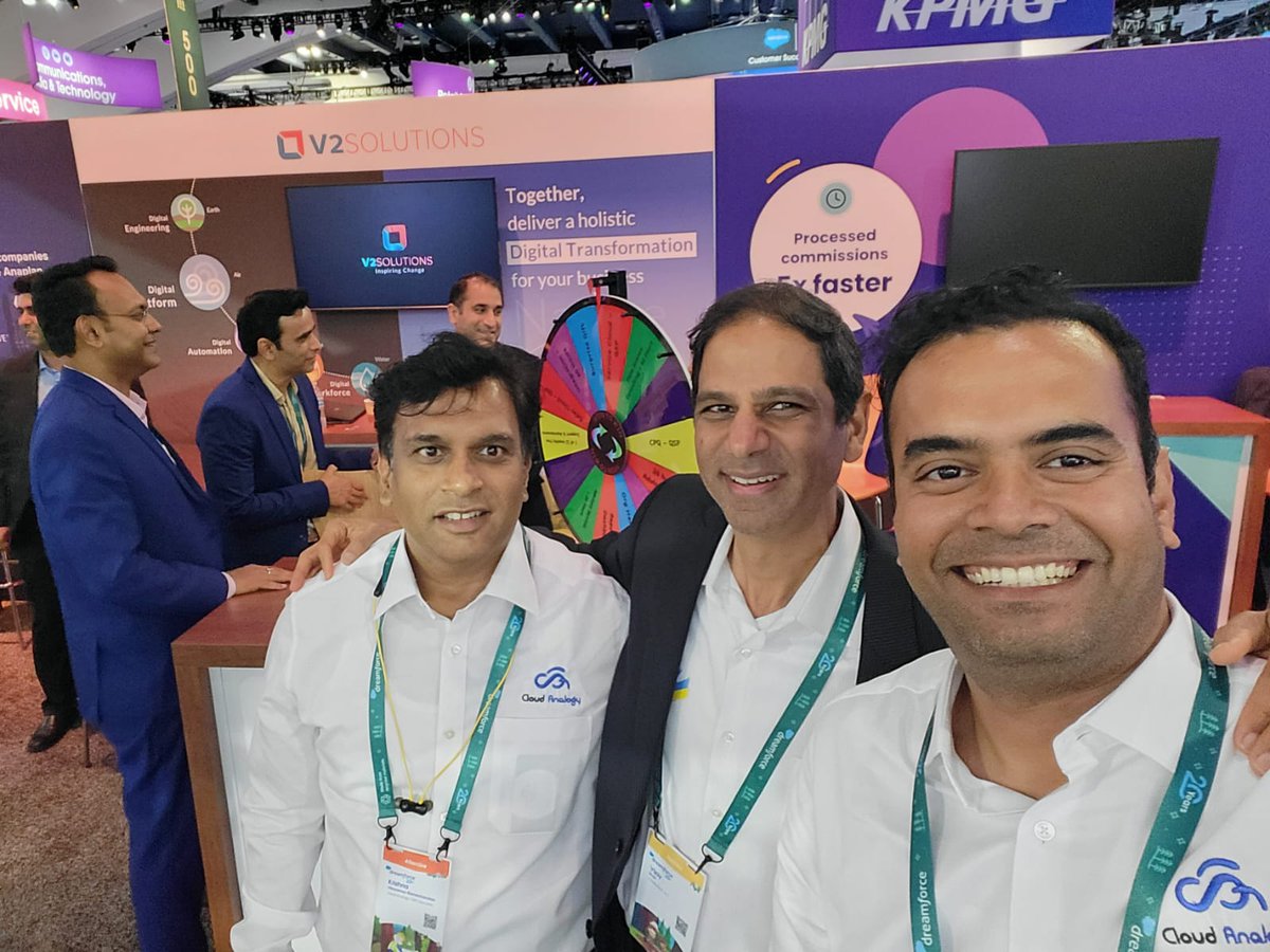 cloudanalogy's tweet photo. Delighted to make your acquaintance @vijaysaha from @v2solutions
#CloudAnaogy #Dreamforce22 #CAtDreamforce22 #DreamCloud22 #Salesforce #DF22 https://t.co/hY6PywEL1L