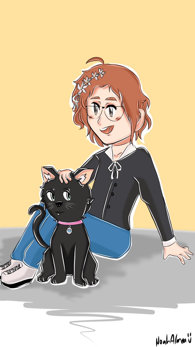 PretzelLoaf's tweet photo. This wonderful art I commissioned of me and Darcy was done by @noahalmea990 ! They have a great price for commissions and their art is amazing, so I highly reccomend commissioning him if you're able!
And thank you so much again @noahalmea990 !💕 https://t.co/gJRwy1mBtQ
