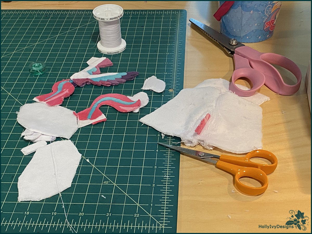 HollyIvyDesigns's tweet photo. #WIPwednesday time!

A sewing WIP and an administrative announcement - I finally made a Linktree! https://t.co/yiJL0ZTj8d

With being on so many different sites I'm hoping it makes things a little more organized and streamlined.

#WIP #plush #plushie #sewing #crafts #art #minky https://t.co/pUFq6PLiiK