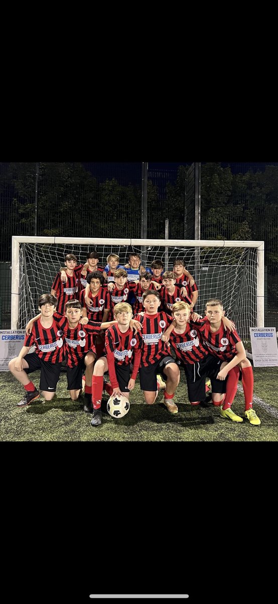 Thanks to our new sponsor Cerberus security for 22/23 season 🔴⚫️