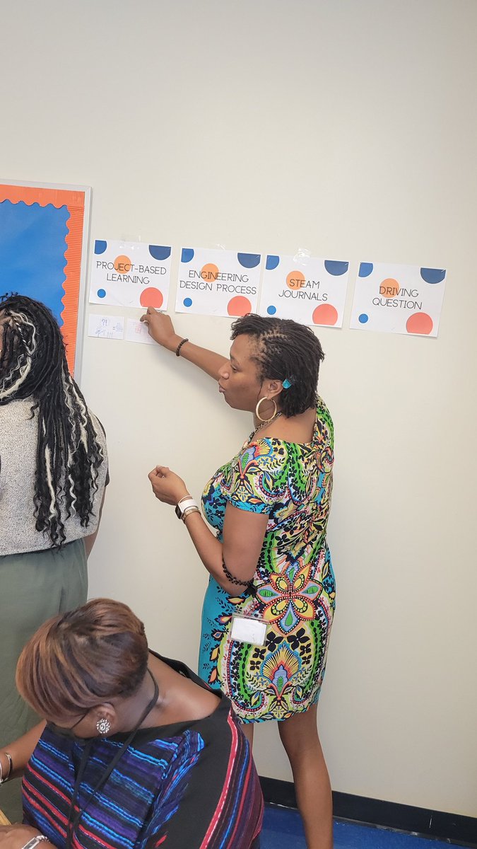 JLIA_STEAM's tweet photo. Another productive #interdisciplinary planning day! Grade levels calendared out their content areas milestones and began brainstorming engaging entry event ideas. We also did a quick vocabulary review! @JLewisInvictus @drnatalieking @JLIAPRIDE #PUSH #STEAMingWithPride https://t.co/7GrzVdgrSc