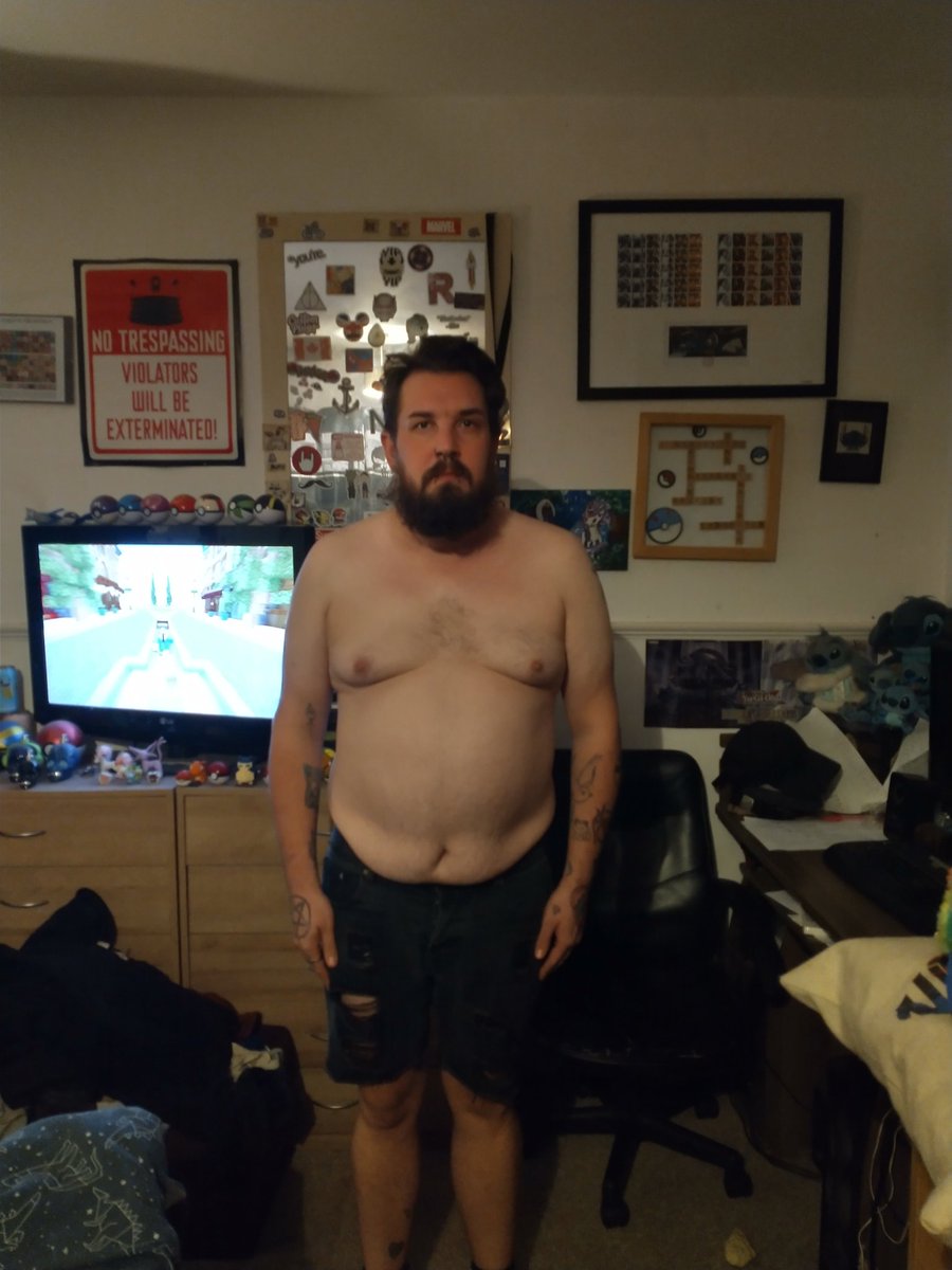 Niall_Jon's tweet photo. I've been debating whether I should post this because of nerves and people's reactions, but 3 weeks ago today I started swimming and eating better. I think I've lost about 10 pounds so far. So I'm starting my photo journey to see how well I'm doing ��� https://t.co/nQUfEuKpuQ