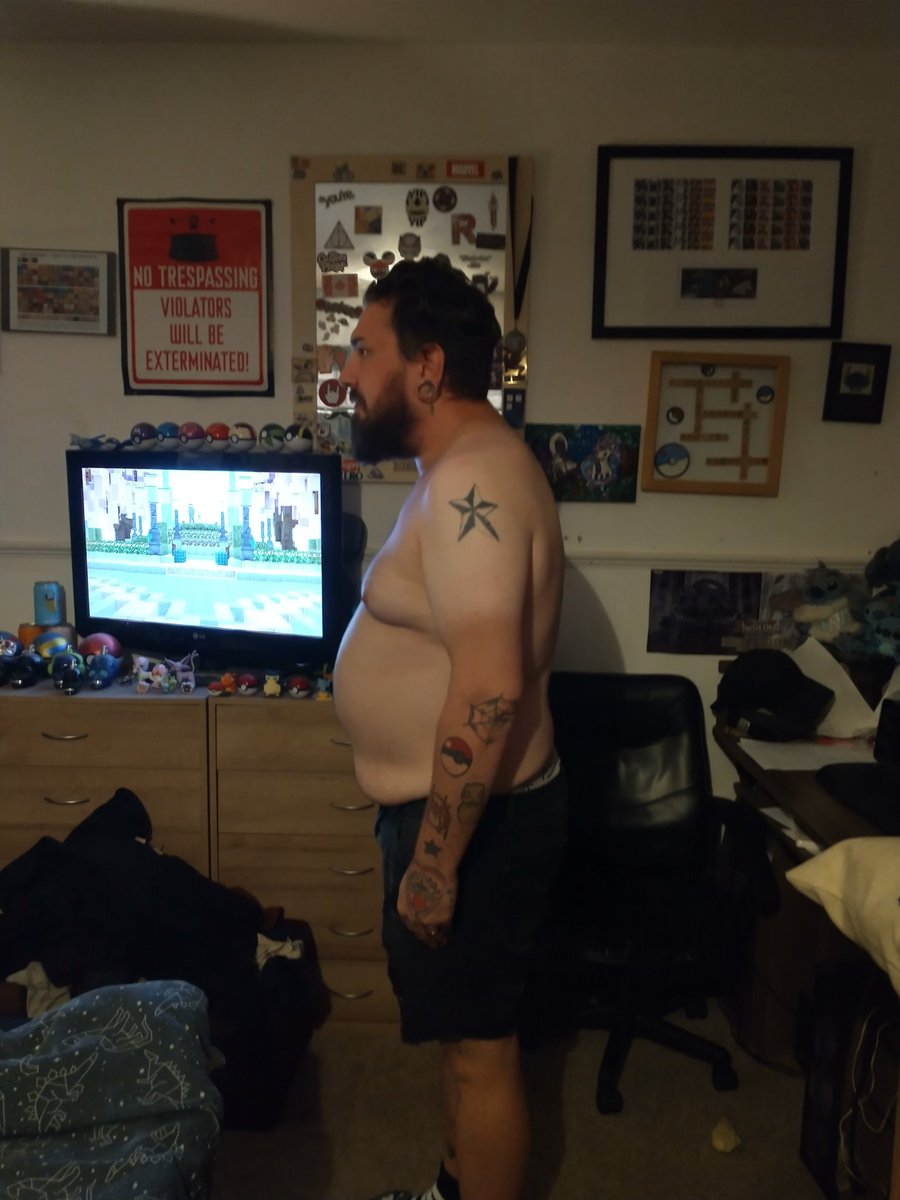 Niall_Jon's tweet photo. I've been debating whether I should post this because of nerves and people's reactions, but 3 weeks ago today I started swimming and eating better. I think I've lost about 10 pounds so far. So I'm starting my photo journey to see how well I'm doing ��� https://t.co/nQUfEuKpuQ