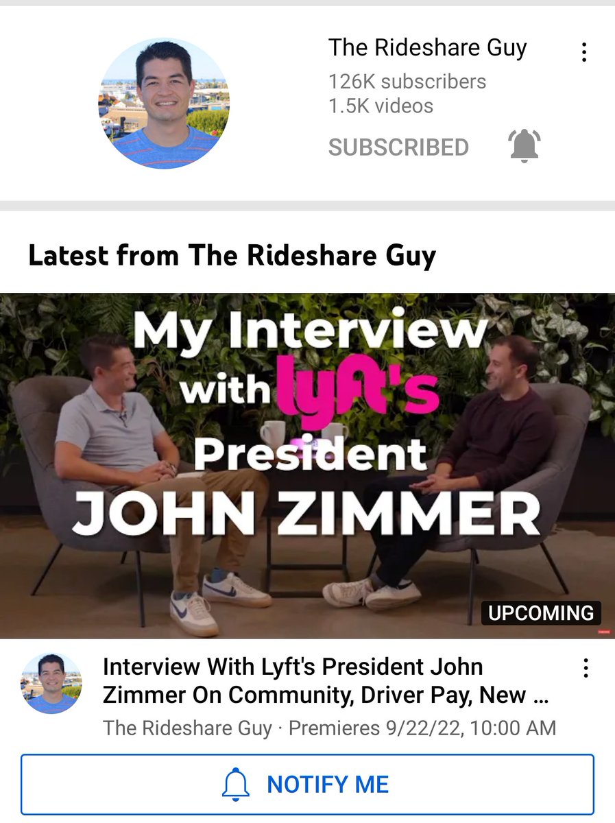 sergioaved's tweet photo. We surpassed the 125k subscriber mark at the @TheRideshareGuy YouTube channel. We thank our viewers for all the support, we will keep putting out valuable content for the gig economy workers.
#ShowMeTheMoneyClub
https://t.co/eaSNIKhGeA https://t.co/PH3I4pYfYk