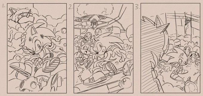 btw these were the real thumbnails! Changed it to mecha knuckles &amp; removed mecha sonic for the original post since we didn't wanna spoil and/or confirm the surprise yet until the issue 2 covers dropped! https://t.co/KUSYHi7e4s 
