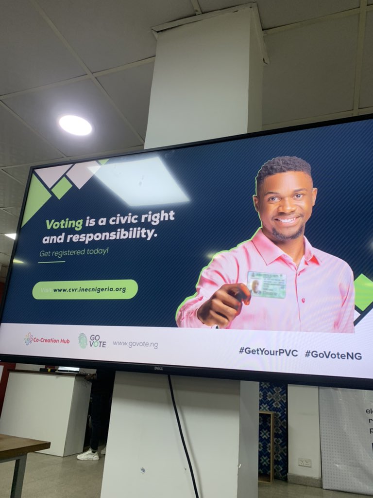 yinksy09's tweet photo. voters turnout in the upcoming 2023 election. Youth participation in Governance in Nigeria is important for the advancement of our democratic process and national development.
#NigeriaDecides2023 #GoVoteNG #Election2023 #Governance #Volunteers https://t.co/WE4z6hpyn5