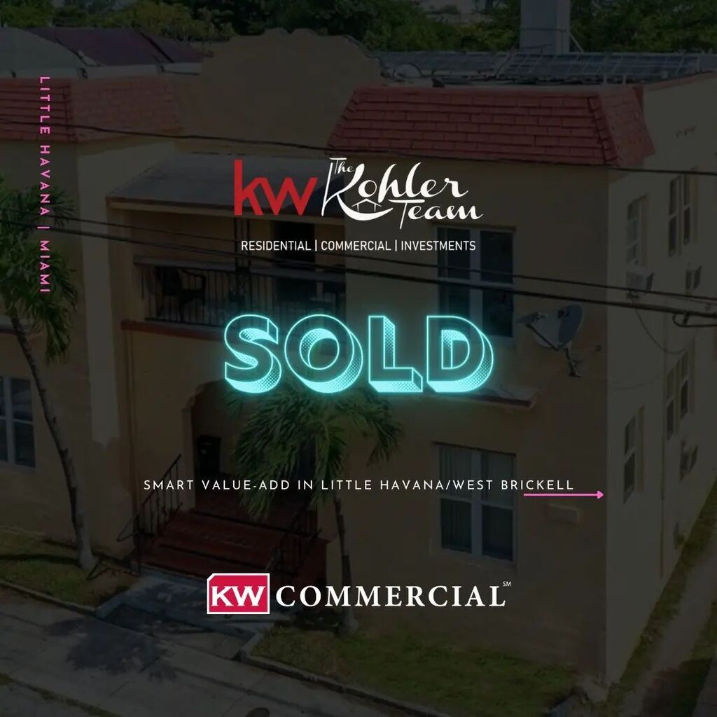 EpicFLhomes's tweet photo. 📢 Another one in the books. This is the second investment for my clients and a great 9 unit building in a great area. After Commercial advisor Kevin Kohler negotiated over a 6-figure repair credit, th Buyers were able to see a great path towards a st… https://t.co/1DBaIoc1bC https://t.co/VmrLJvETH8
