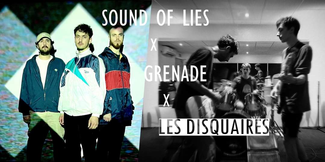 LiesSound's tweet photo. We'll be playing @LesDisquaires on October 12th with Grenade ! Be there at 8pm ! https://t.co/tSNYdr3ILQ