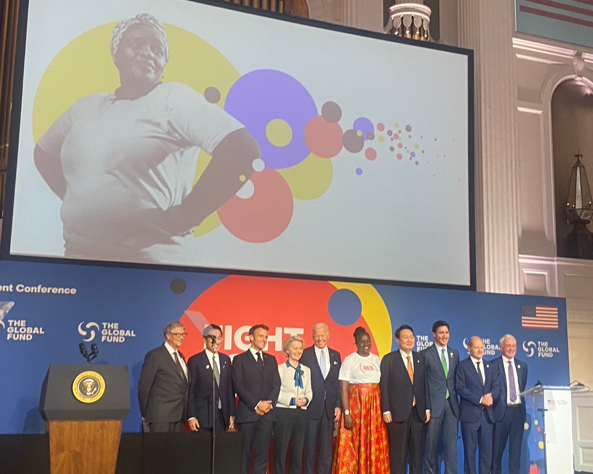 📢Breaking News📢The @GlobalFund raises record level of support ($14.25 billion) at its 7th replenishment hosted by @POTUS🇺🇸 ➡️5 out of the 7 @G7 countries increased their contributions by ~30% Read Friends' press release⬇️ theglobalfight.org/global-fund-ra…