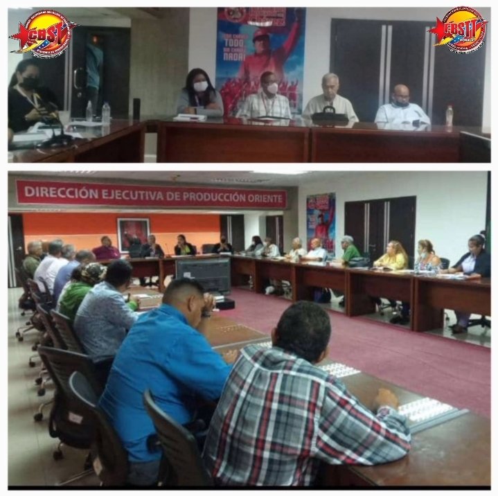 #21Sep Con el proposito de afianzar los lazos para mayor atención a los casos de salud nuestro equipo participó en la reunión del Estado Mayor de Salud de PDVSA. Seguimos trabajando por los derechos de l@s trabajadores.<a href="/wgolindanopsuv/">Wgolindanopsuv</a>
<a href="/WillsRangelCBST/">Wills Rangel PDVSA CBST FUTPV</a>
<a href="/NicolasMaduro/">Nicolás Maduro</a>
<a href="/cbolivariana/">Central Bolivariana CBST</a>