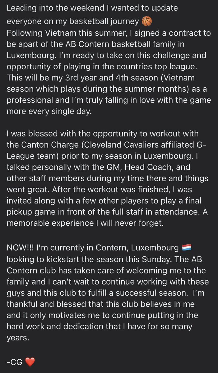 ClayGuillozet's tweet photo. Basketball Life Update 🏀❤️ https://t.co/9TbNBgeIP6