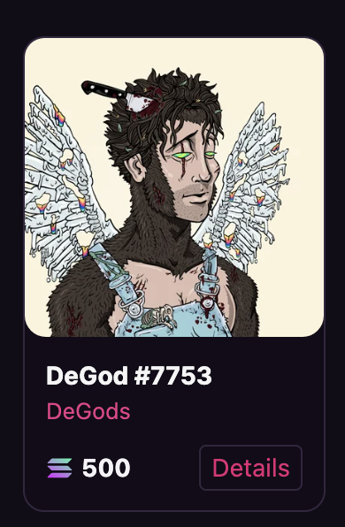 PixelRainbowNFT's tweet photo. My top 4 free-est #DeGodsNFT rn.  None of my are listed, so these aren't mine, but I wish they were for these prices! (click to zoom prices):

https://t.co/Ke51wARHBJ
#DeGods 
#DeFree
@PlanetOfDeApes 
@kindafungible 
#mickeyDeGods https://t.co/Lz3AUIf3vE