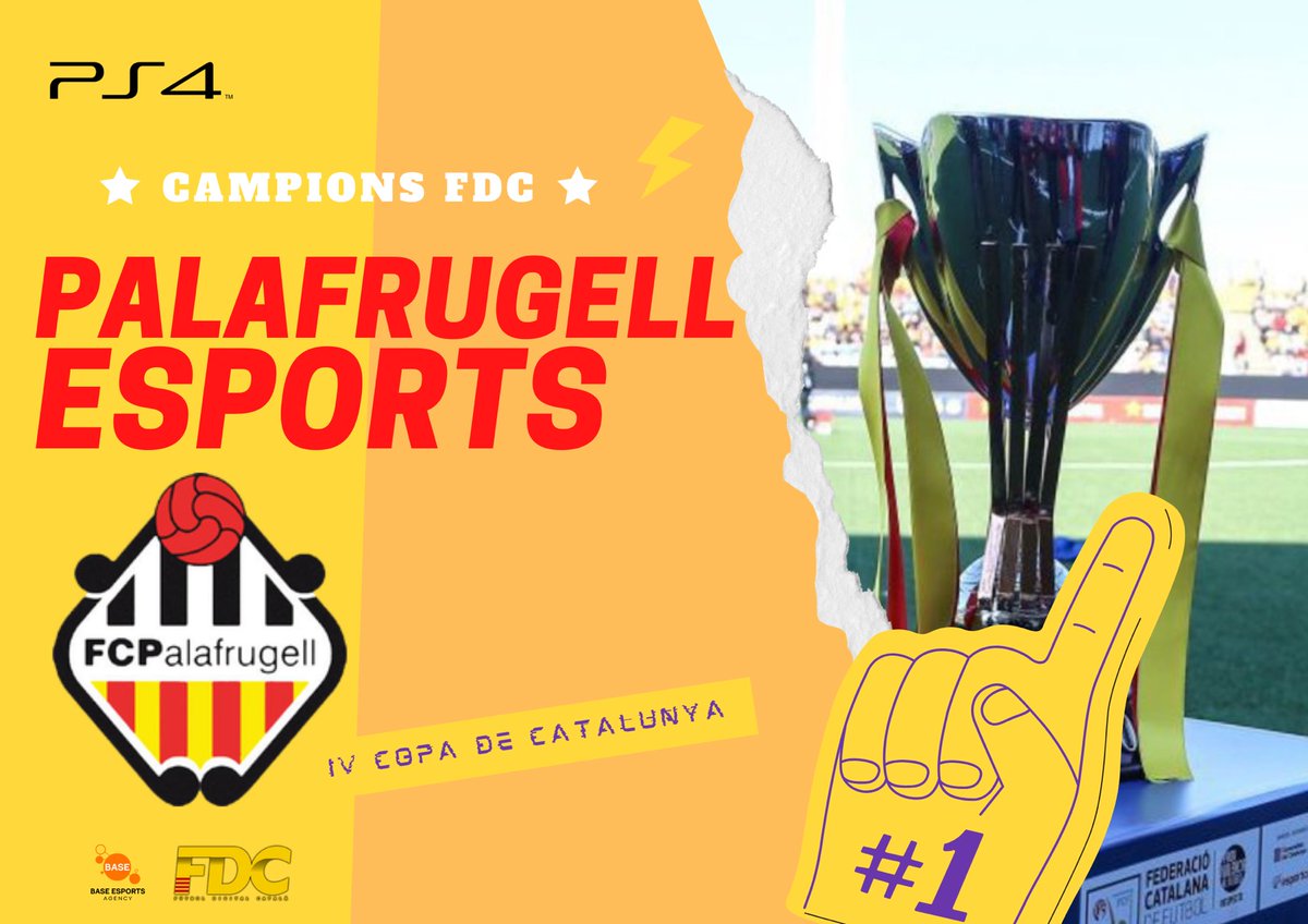 #FIFA22  | Felicitats <a href="/PalaeSports/">FC Palafrugell eSports</a>, felicitats <a href="/FCPalafrugell/">Palafrugellcf</a>! 

➡️ Els gironins s’emporten la IV Copa Catalunya PS4 després de vèncer el @AlmedaEsports per 2-0 

➡️ Els palafrugellencs dominen la final i guanyen còmodament 

➡️ El partit, aviat a Youtube amb en <a href="/GranCarles/">Carles Garcia</a> 🎙️