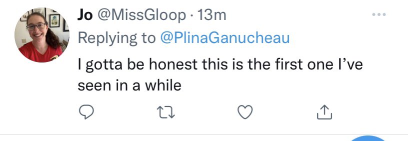 DammitDamman's tweet photo. @MissGloop @PlinaGanucheau Um, I follow you and I only saw a response to it from someone else I follow…🫥 https://t.co/x63dWcKgnC