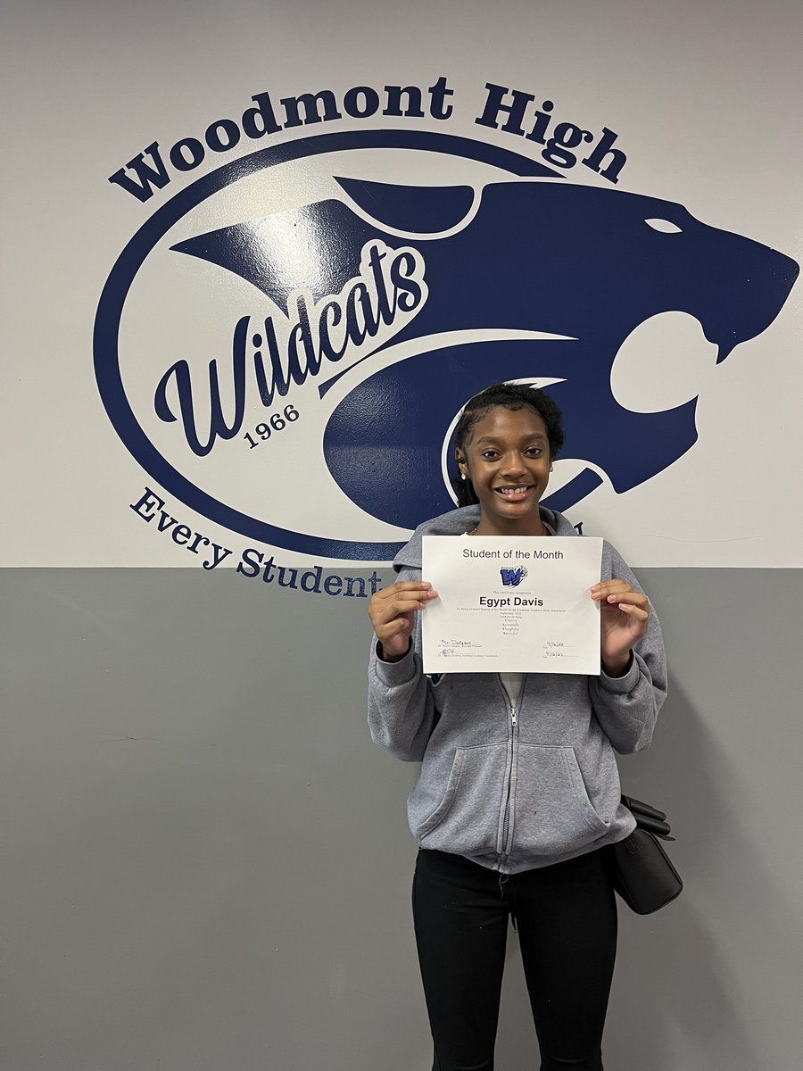 WHSFreshmanAca1's tweet photo. A big shout out to our Freshman Academy students of the month for September! @WeAreWoodmontHS #EverystudentEveryday https://t.co/qGXKsEGWiw
