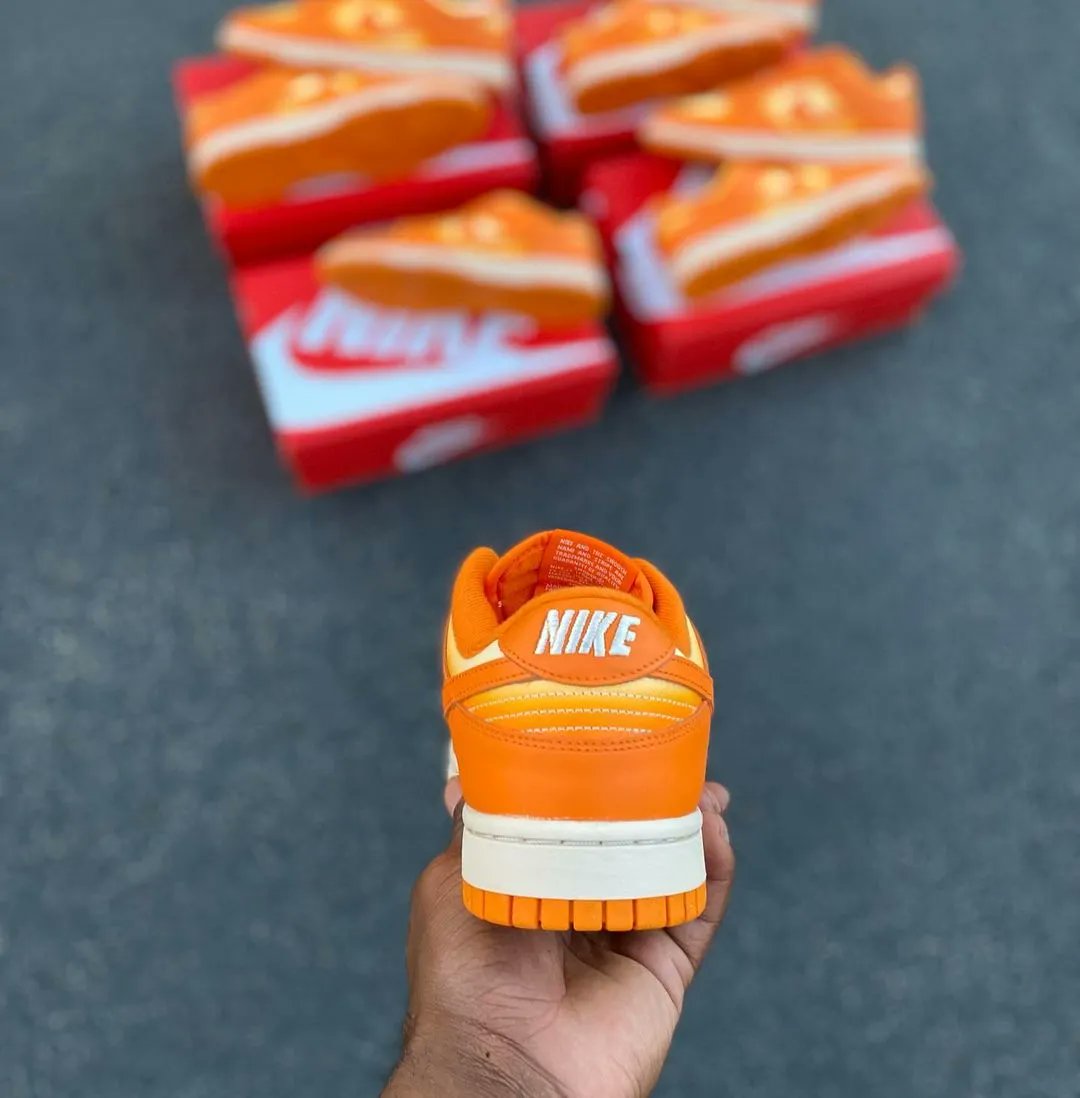 Nike Dunk Low "Magma Orange" Releases September 27th 🔥 bit.ly/3QHJEJL