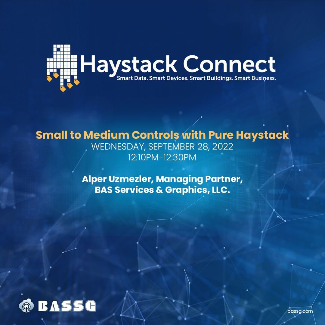 openbassg's tweet image. Alper Uzmezler is will join Haystack Connect on September 28 as a speaker with his technical speaking named "Small to Medium Controls Pure Haystack".
bit.ly/3BZYoja
bit.ly/3r2ml2I
#HaystackConnect2022 #ProjectHaystack #building #automation #energy #efficiency