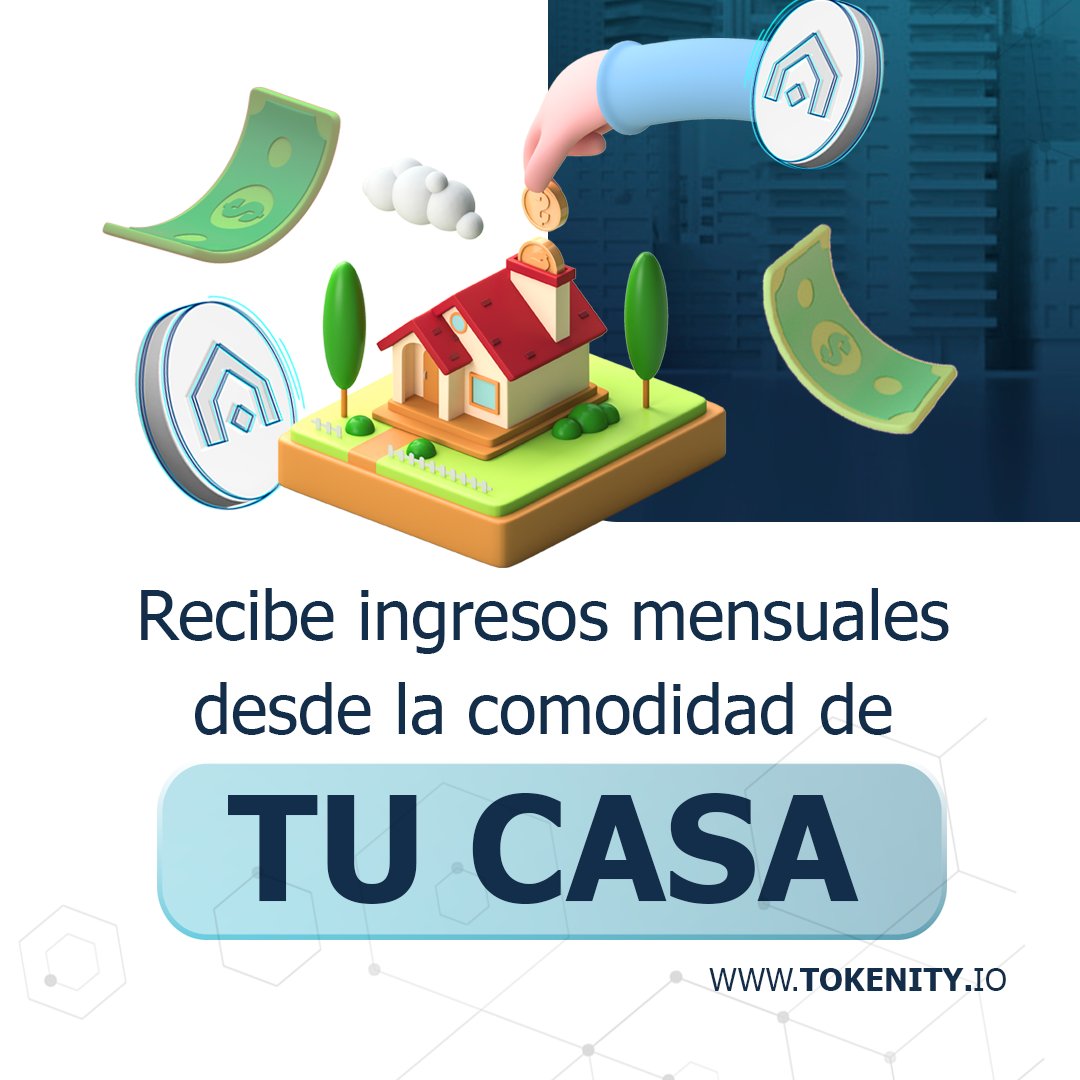 TOKENITY's tweet photo. Iniciar nunca ha sido más fácil, ingresa a https://t.co/N7SVMSEXou
✅ Regístrate
✅ Elige el inmueble
✅ Invierte
✅ Disfruta
#tokenity #inmobiliario #inversiones #InversiónSegura #ingresos https://t.co/gV5LumFesM