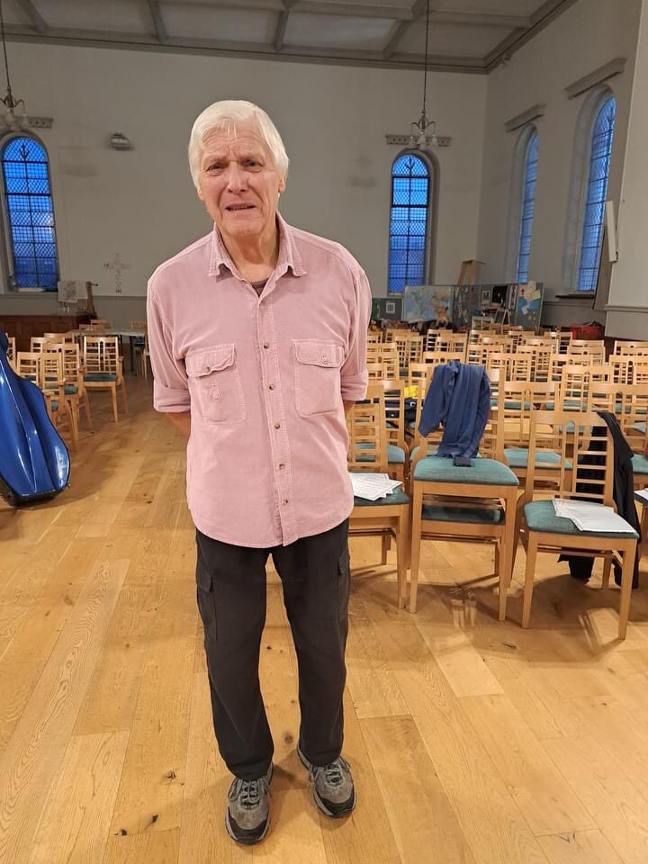 BasslineBude's tweet photo. Rehearsals going well for proms night on Saturday… @BudeOrchestra #bude https://t.co/eiwzQtP3R1