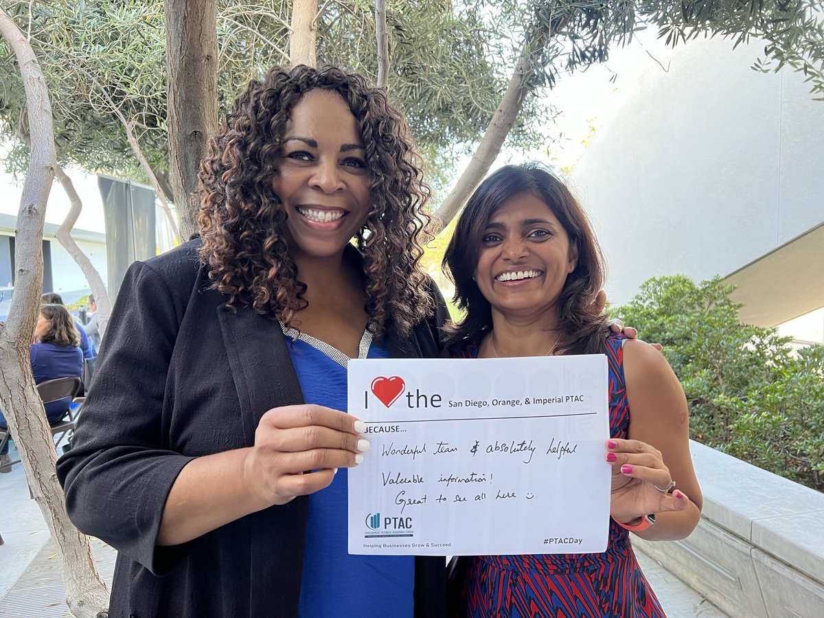 apexsocalorg's tweet photo. Stellar #PTACDay event this AM--celebrating our clients, assisting biz owners new to us + working w/ our sponsors/team. At your PTAC we'll continue striving to get you the answers which help your small biz win contracts. Connect or reconnect w/ us! https://t.co/9a1twbeLkv @a_ptac https://t.co/Sk6dnhhdxe