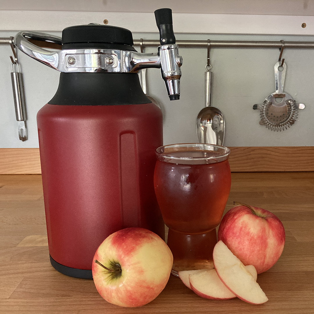 It’s officially Fall. Which means it’s prime apple season. And prime hard apple cider season. In other words, your evening beverage should look something like this...