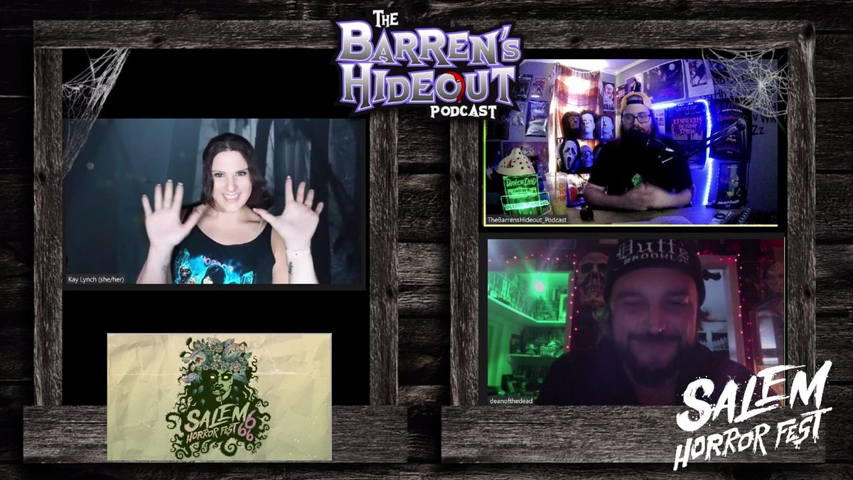 TheBHO_Podcast's tweet photo. This one is Special!
Just got done talking to the Witch City Horror Queen herself, @videocoven for the 2nd time!
We chatted about @salemhorrorfest and how important Indie film making is.
Episode Drops Next Week!
Grab your Passes - https://t.co/kcEGFyP1qs
#HorrorCommunity #SHF6 https://t.co/QUNcm6QSpz