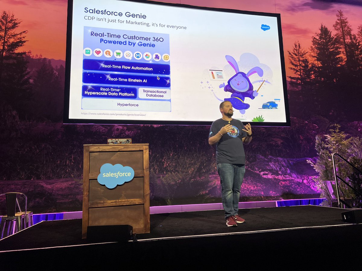 yeva_roberts's tweet photo. the money slide - “heavy data lifters” via @chriszullo session on “Why Admins Need To Get Familiar With Marketing Cloud” 

#CDP #genie #DF22 https://t.co/YNTTRFWyOG