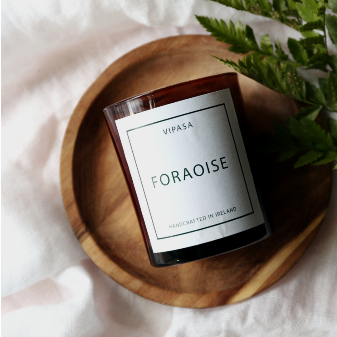 Have you tried pur forest smelling candle yet?

Inspired by the Irish woodland, Foraoise means forest in the Irish language. Beautiful blend of oakmoss, cedarwood and musk will surely elevate your surroundings.

Perfect for gifting, buy our micro batch candles...