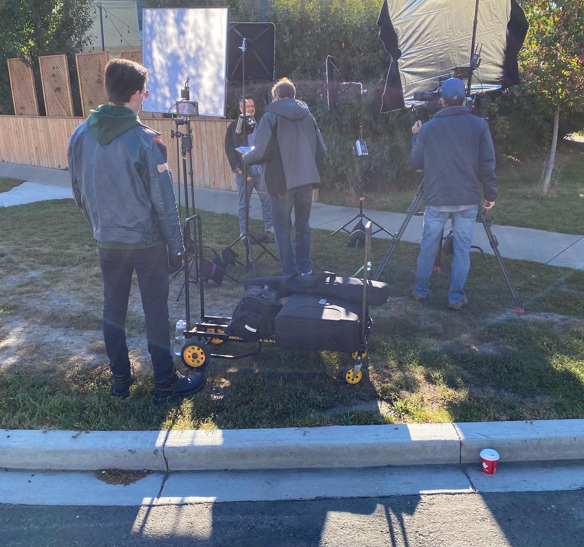 TagAdvertising's tweet photo. ITS SHOOT DAY… with our client The Alberta Teachers’ Association. Hitting streets across Alberta. Watch for ‘person on the street’ creative coming to you via TV, Theatre, OOH, Digital, Radio &amp; Print. It’s about seeing all the positives in a future public education for your kids. https://t.co/Zo2EbowNro