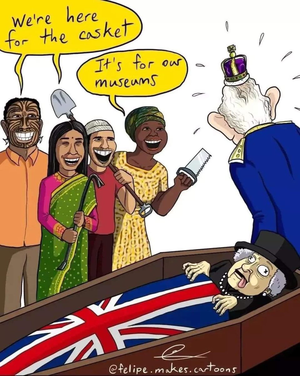 alecdoomadgee's tweet image. Payback’s a Bitch 🤷🏾‍♂️

#Coloniser #FuckLizzy