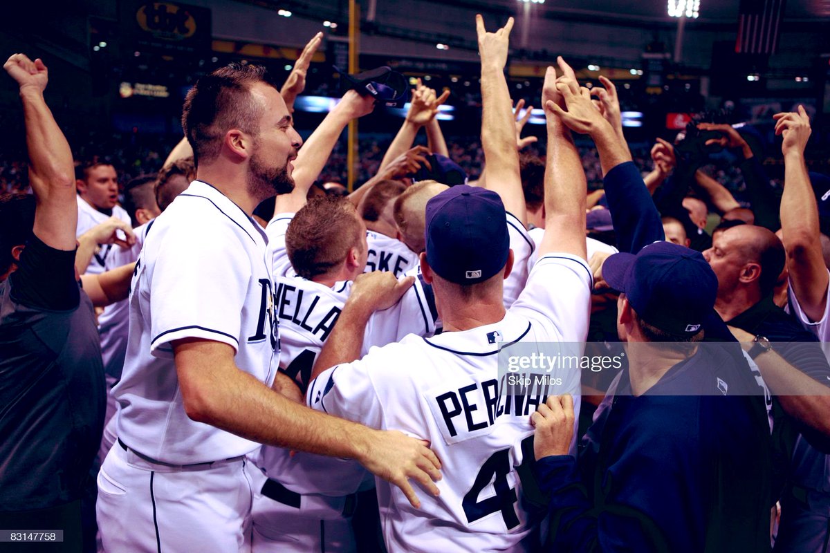 LegendaryRays's tweet photo. Yesterday, 14 years ago. 

The Rays clinched their first ever franchise playoff birth https://t.co/mo7bem9eNi